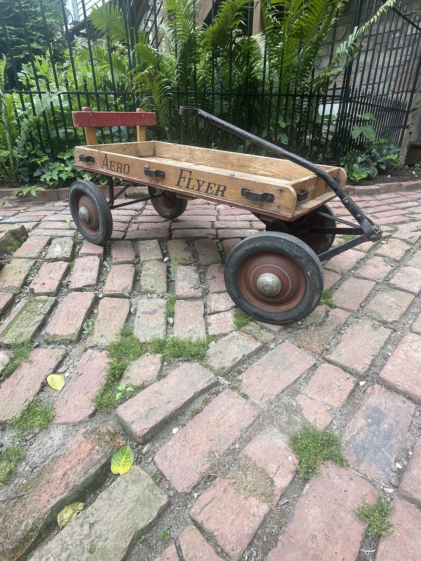 Antique Aero Flyer Wagon 