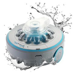 Automatic Robotic Pool Cleaner for Above Ground Pools | Cordless, Self-Parking Design | US Patented with Powerful Suction & 60-Min Runtime