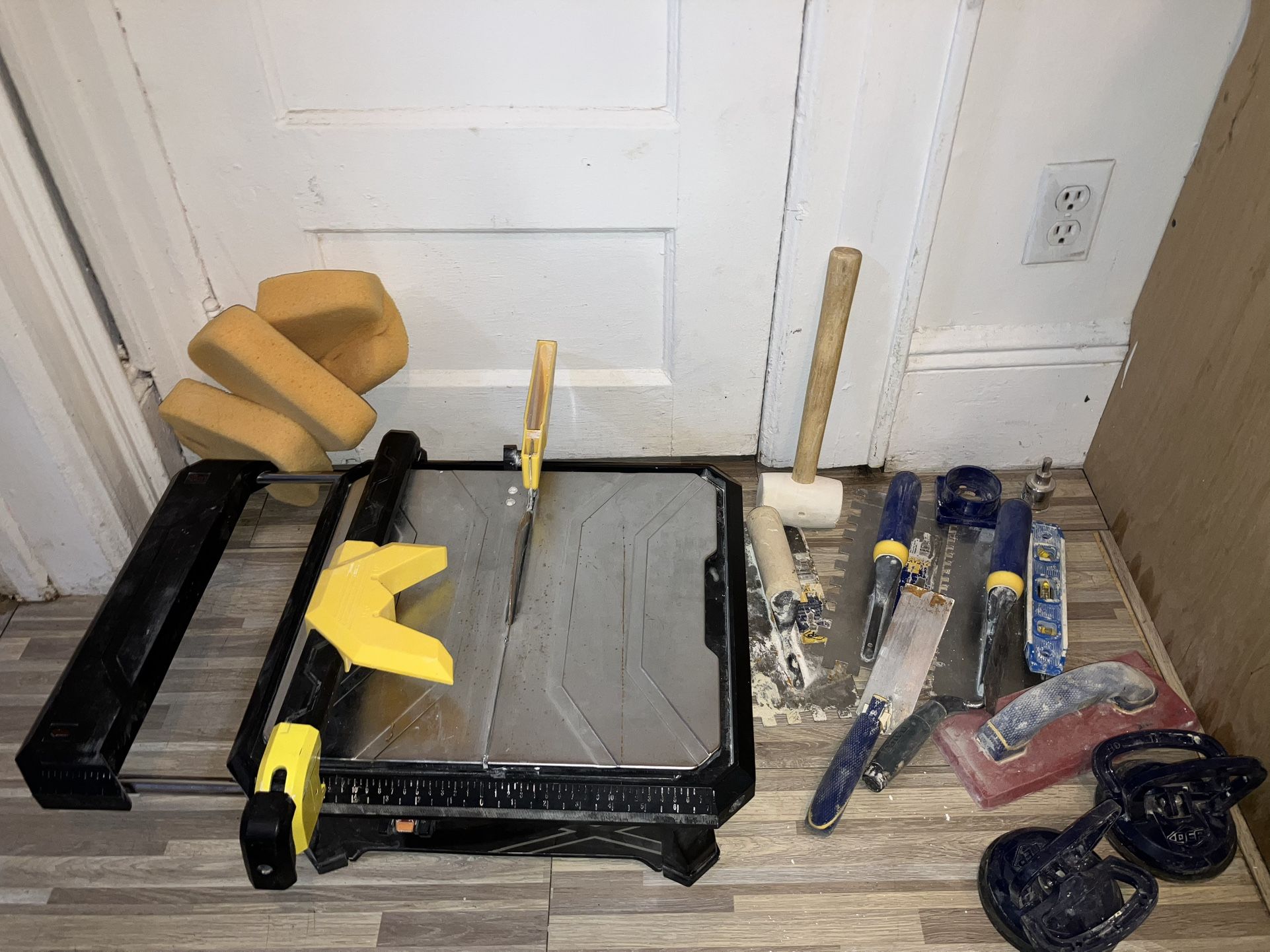 Qep 7in Wet Tile Saw Table