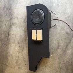 Jl Audio And Speaker And Custom Box For A Toyota Tacoma 2024