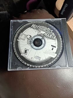 Motocross Mania PS1 Game Disc