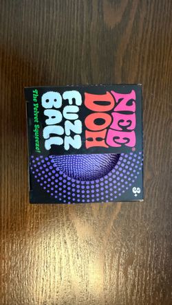Authentic Needoh Purple Fuzz Ball