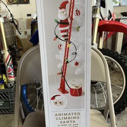 Climbing Santa