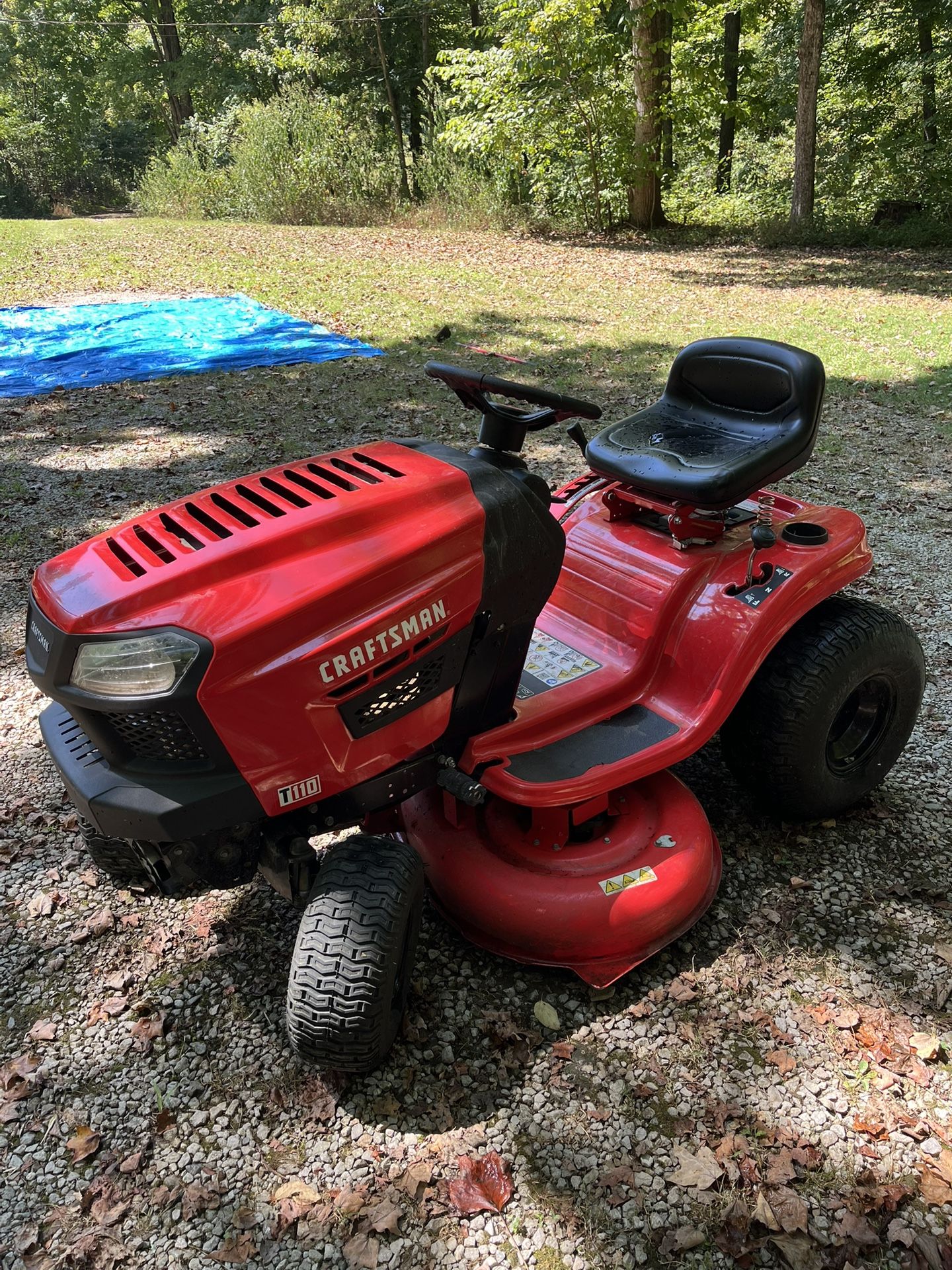 Craftsman T110 Riding Lawn Mower