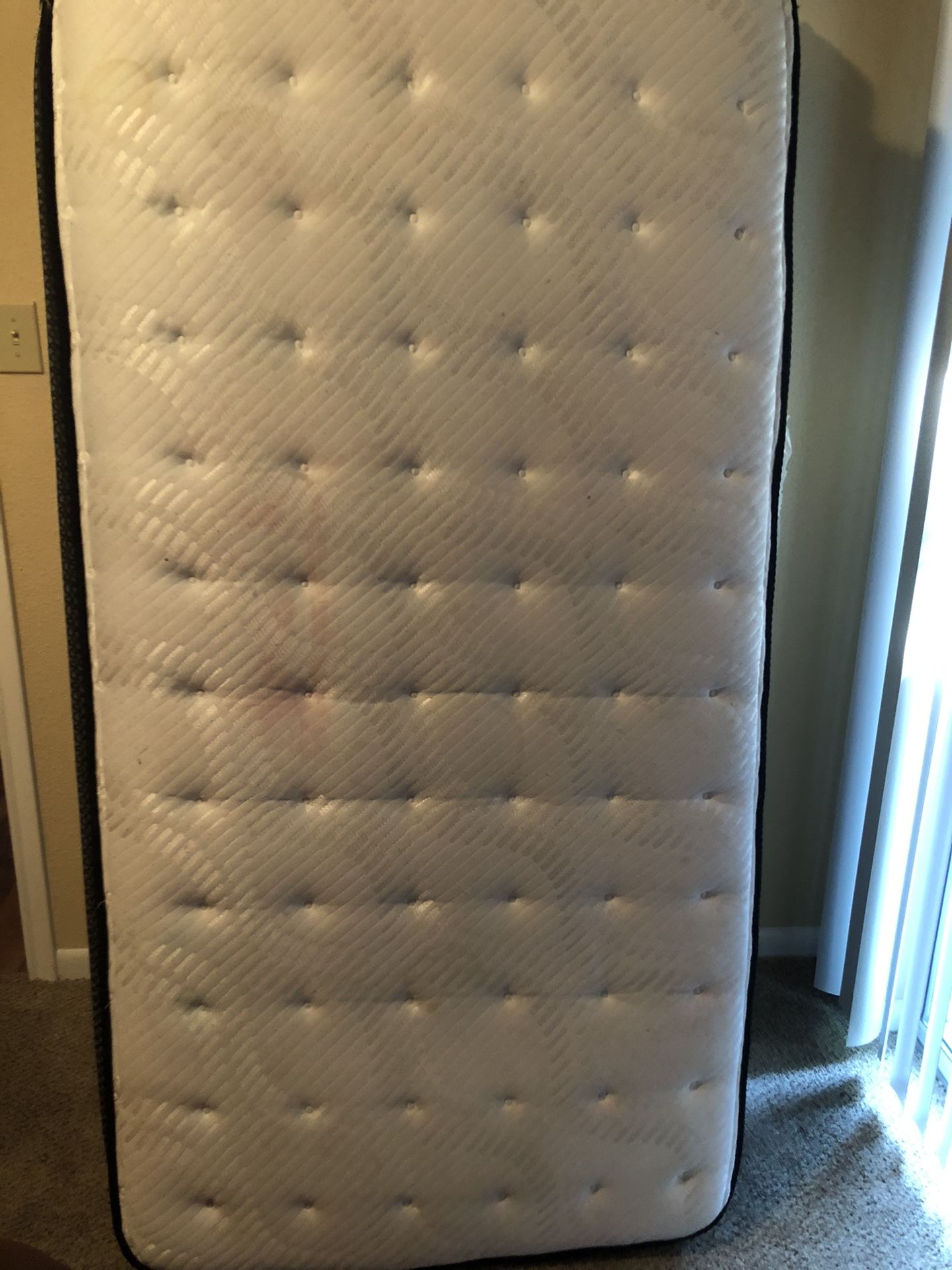 Twin Sealy Mattress only a year old