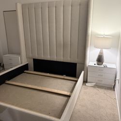 High Back King Size Bed frame 