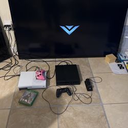 PS4, Xbox One S  & 60” Smart TV