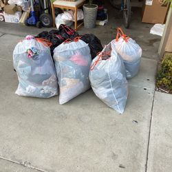 Clothes 8 Bags Men Women Boys Baby Mix Size Jacket Jeans Pants Shorts Tishert All For $99