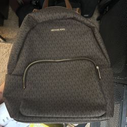 Michael Kors Signature Logo Backpack – Excellent Condition