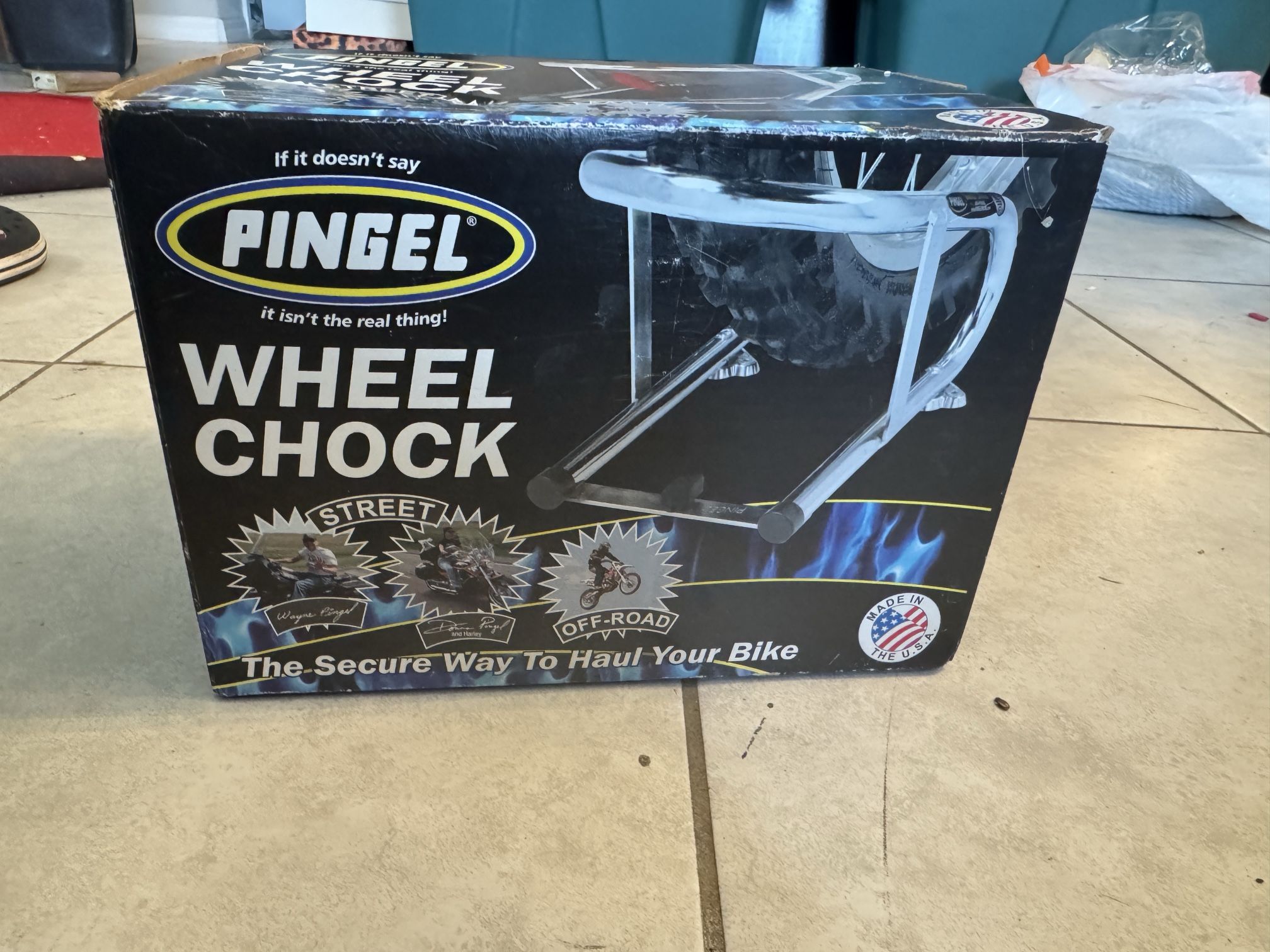 Pingel Removable Wheel Chock 3 1/2in