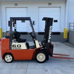 Nissan Forklift 6000 LBS