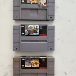SNES Super Nintendo Games 