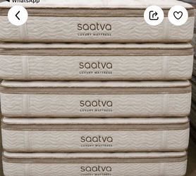 Brand New Saatva Luxury Mattresses KING QUEEN