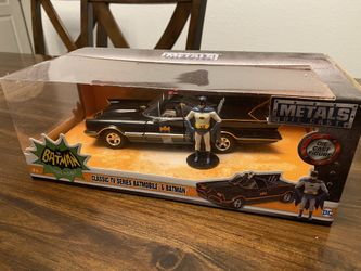 DC Batman Classic TV Series 1966 Batmobile With Figure