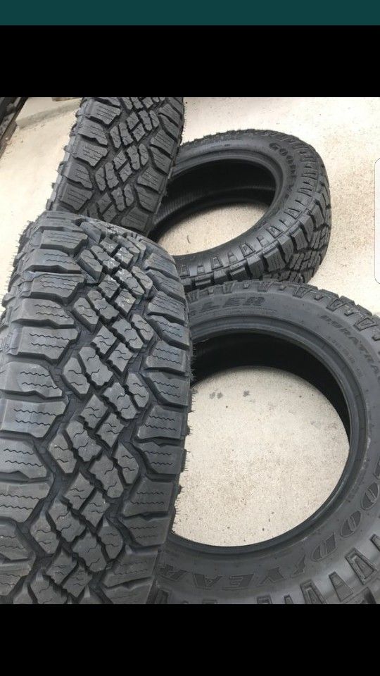 NEW GOODYEAR DURATRAC ALL TERRAIN TIRES LT285/70R17 for Sale in Brownsville, TX OfferUp