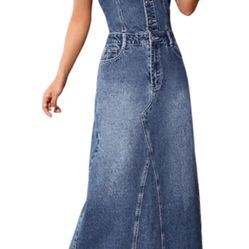 Denim dress