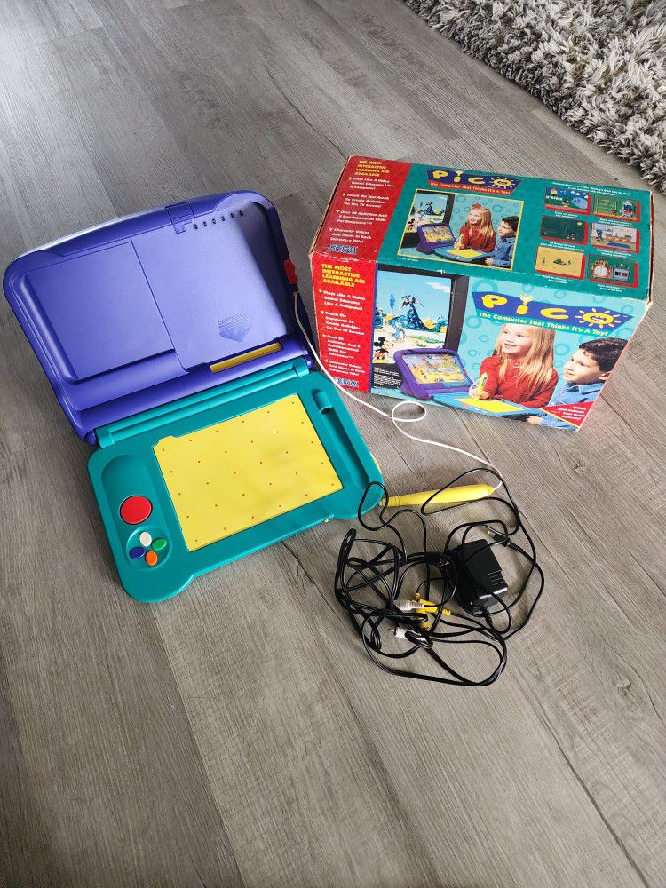 Sega Pico Computer Video Game System Console In Box With 5 Games for Sale  in La Habra Heights, CA - OfferUp
