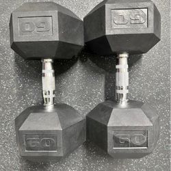 60.lbs X 2 Dumbbell Set