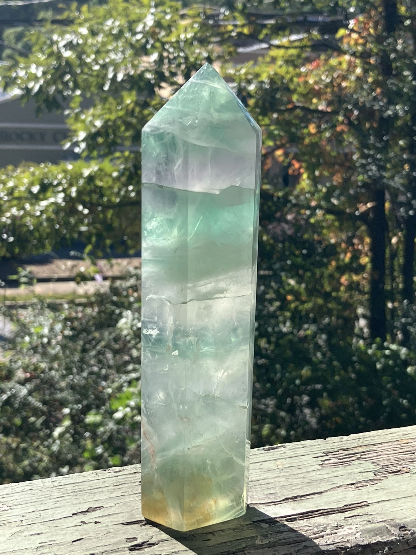 Green fluorite