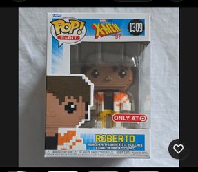 Funko Pop 8-Bit X-Men 97 Roberto #1309 Target Exclusive