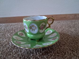 Vintage Japanese Teacup and Saucer