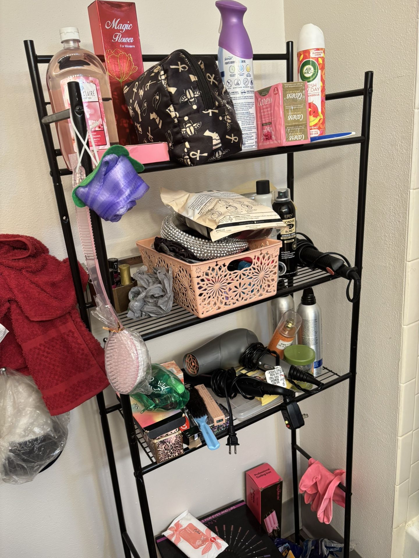 Behind The Toilet Rack