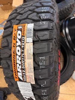LT 35 1250 17 Arroyo RT 12 ply Nuevas Llantas