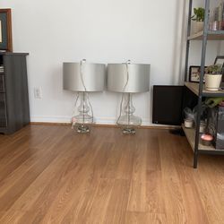 Set Of Two Brand New Lamps.