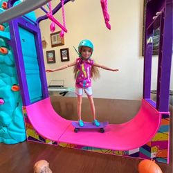 Barbie Team Stacie Extreme Sports Play set With Original Doll