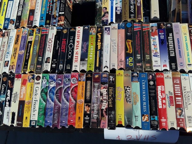 VHS Video, VHS Movie Classic and Good Old Movies. Book