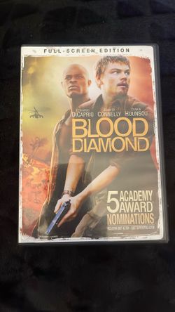 DVD BLOOD DIAMOND $5