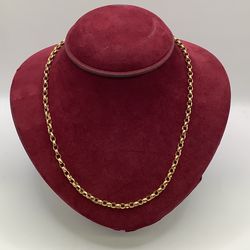 18K Gold Chain, 13.1 Grams