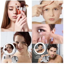 Vanity Mirror - Wall Mounted / Light Up / Magnifying