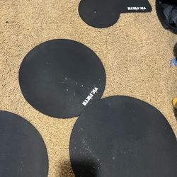 7 Vic Firth Practice Pads Muffler Drum Set