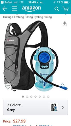 Hiking mochilas para agua tengo 3 Disponibles