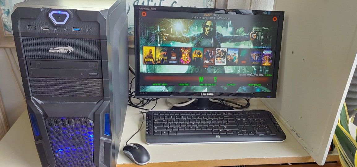 Ryzen Desktop Full Set Up Suoer Fast Tb HD, Of Ram