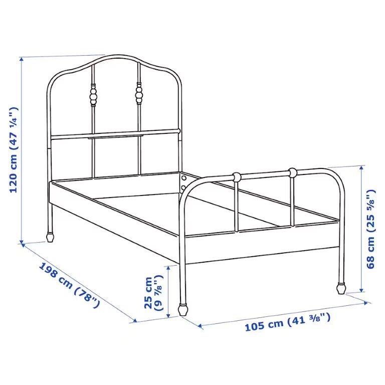 Sagusta Twin Bed