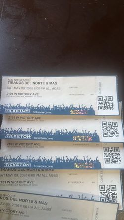 Tickets para  concierto de los tiranos del norte y más