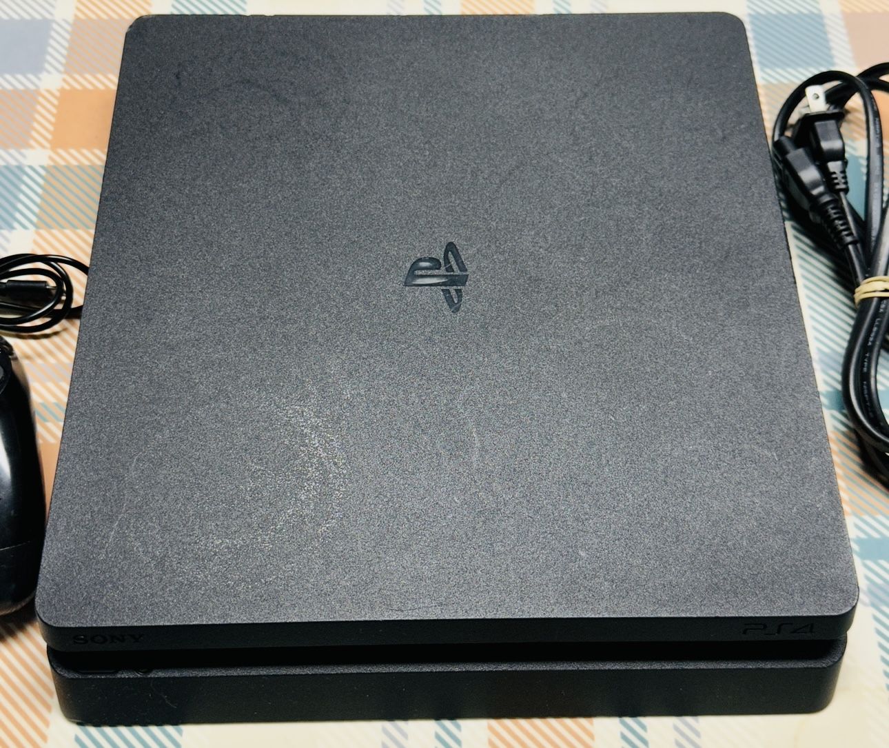 Sony PlayStation 4 Slim PS4 1TB Black Console Gaming System With Controller