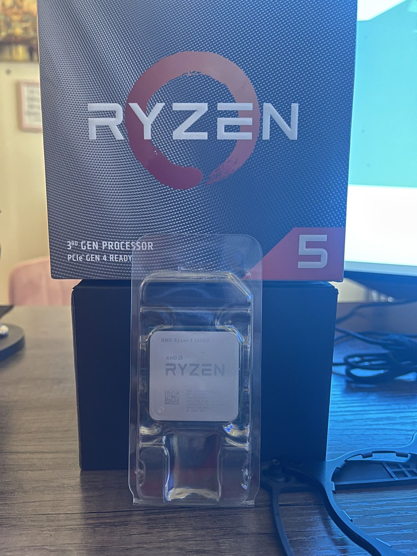 AMD Ryzen 5 3600X With Wraith Fan