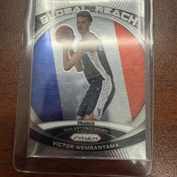 Victor Wembanyama Prizm Rookie Card
