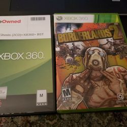 Xbox 360 Call Of Duty Ghosts & Borderlands 2