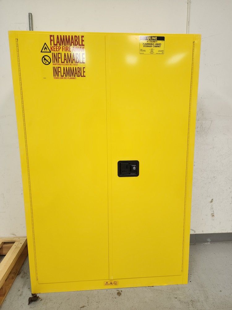 ULine Flammable Liquid Storage Cabinet