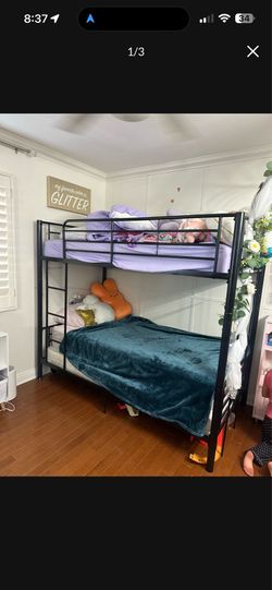Black Bunk Bed
