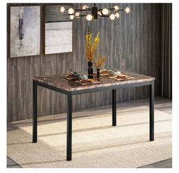 Feux Marble Dinning Table