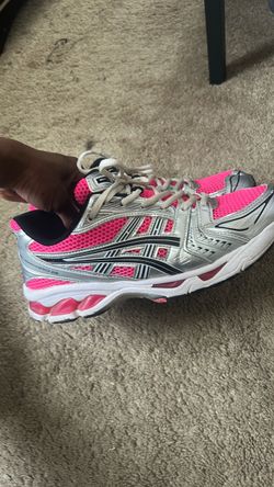 Pink asics