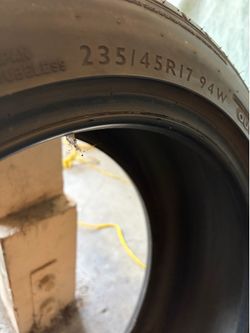 235/45/17 Tires FOR SALE
