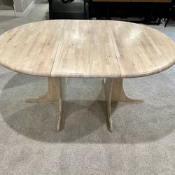 Refinished Oak Dining Table