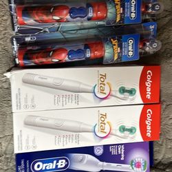 Oral B And Colgate Electric Toothbrushes