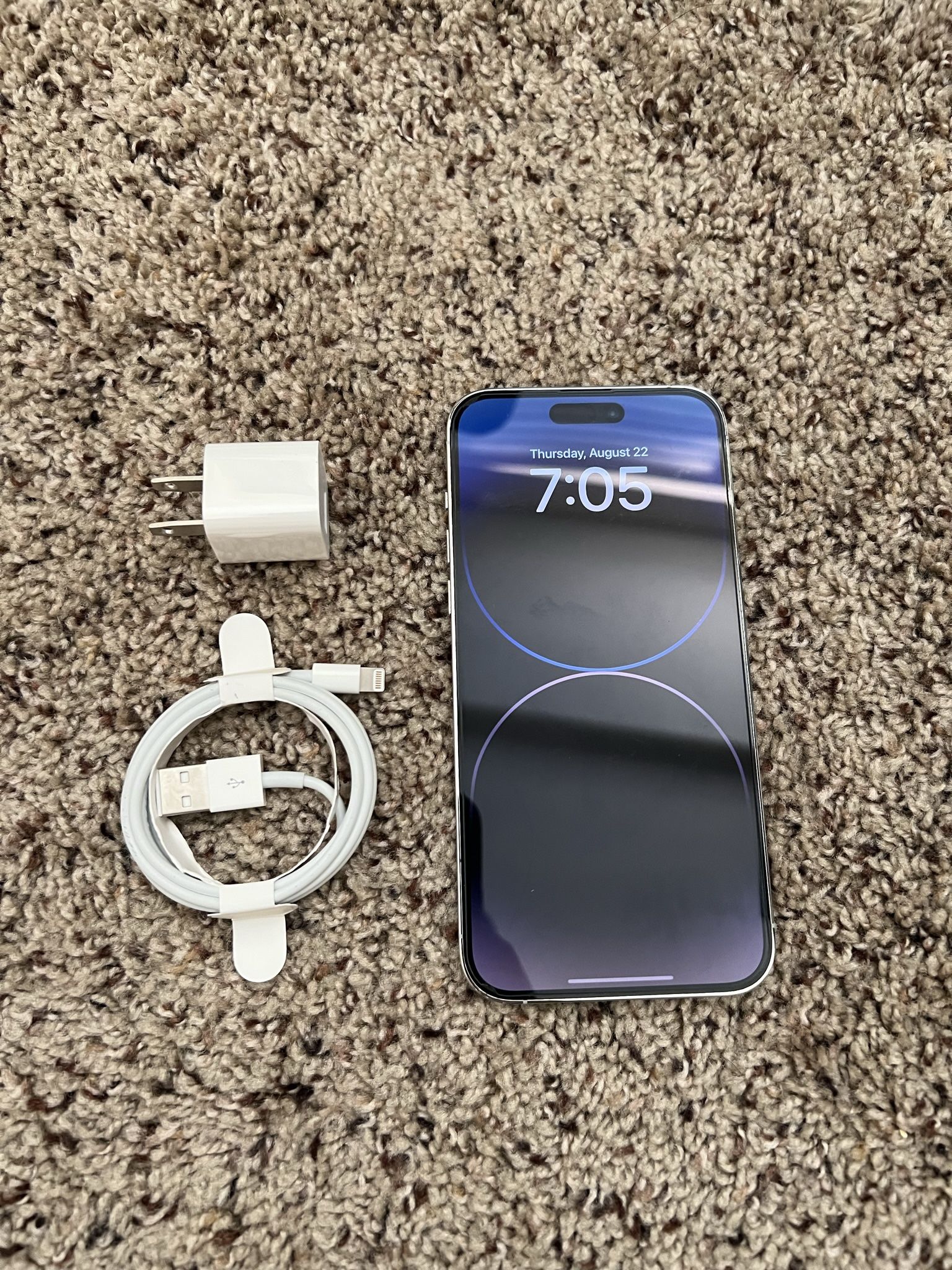 Unlocked iPhone 14 Pro Max 128gb White Like New